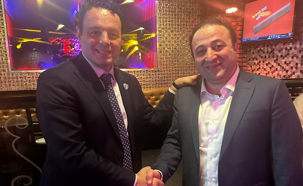 ATBA President Namig Shahpalangov meets Paterson Mayor Andre Sayegh for business cooperation talks.