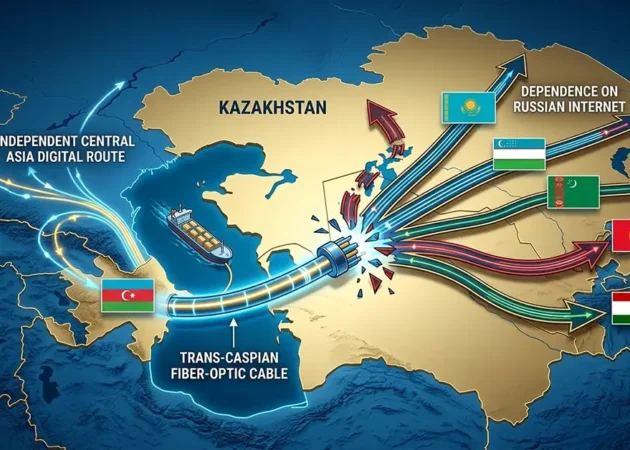 Trans Caspian Cable to Break Central Asia’s Russian Internet Dependence